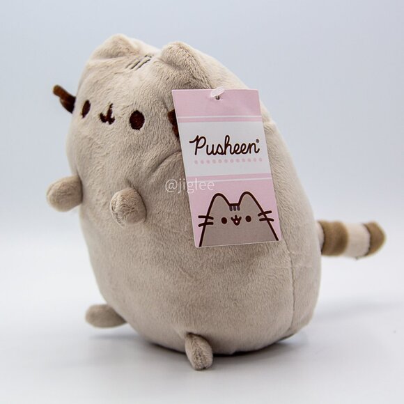 5" Purple, Gray, & Pink Pusheen Cat Bundle Spin Master Stuffed Animal Plushie - Picture 4 of 13